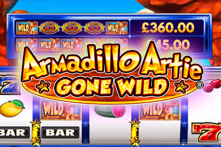 Armadillo Artie Gone Wild - DWG slot at Netbet Casino Casino